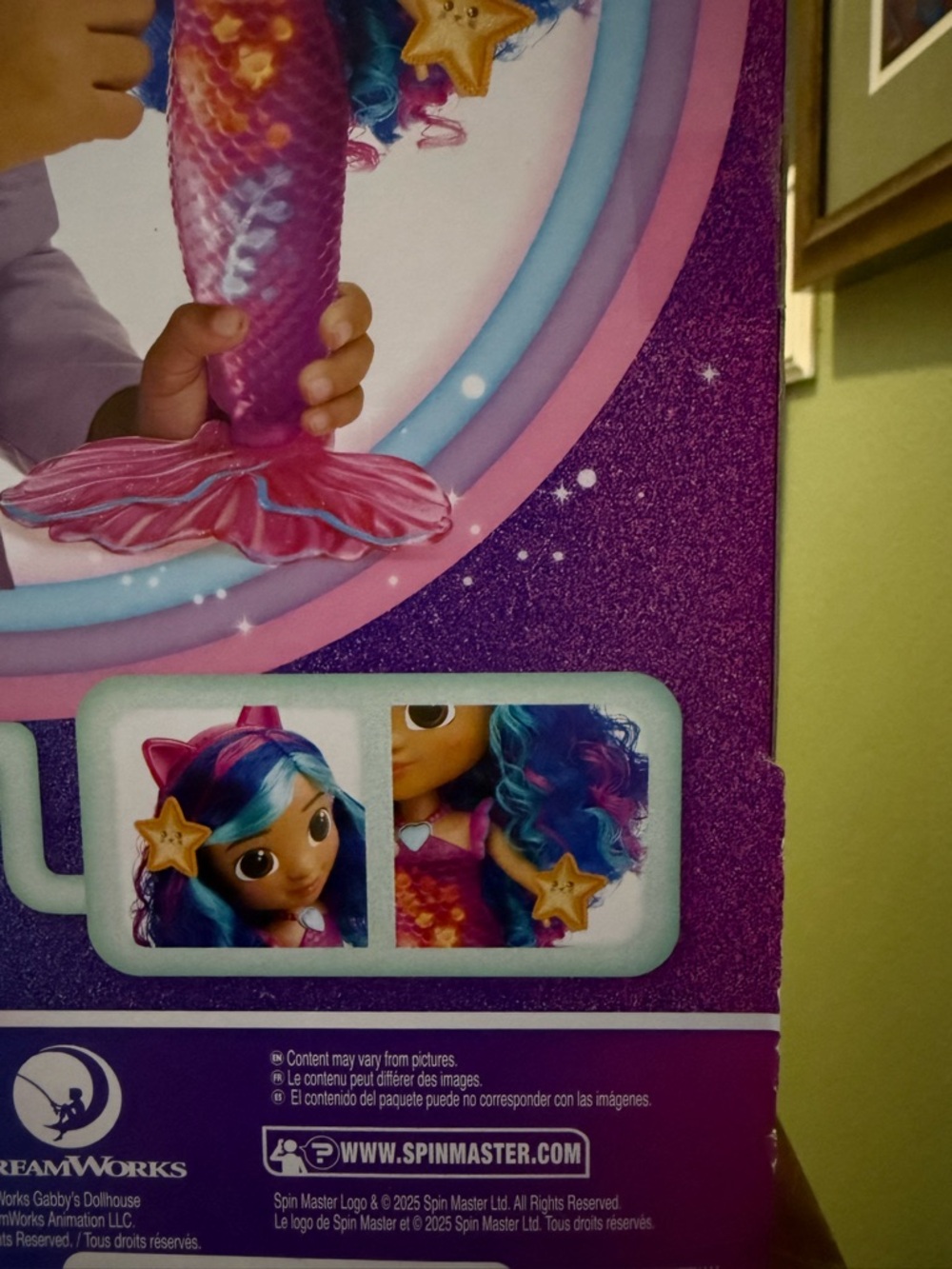 DreamWorks Gabby’s Dollhouse Mermaid Doll – NIB - Picture 7 of 16